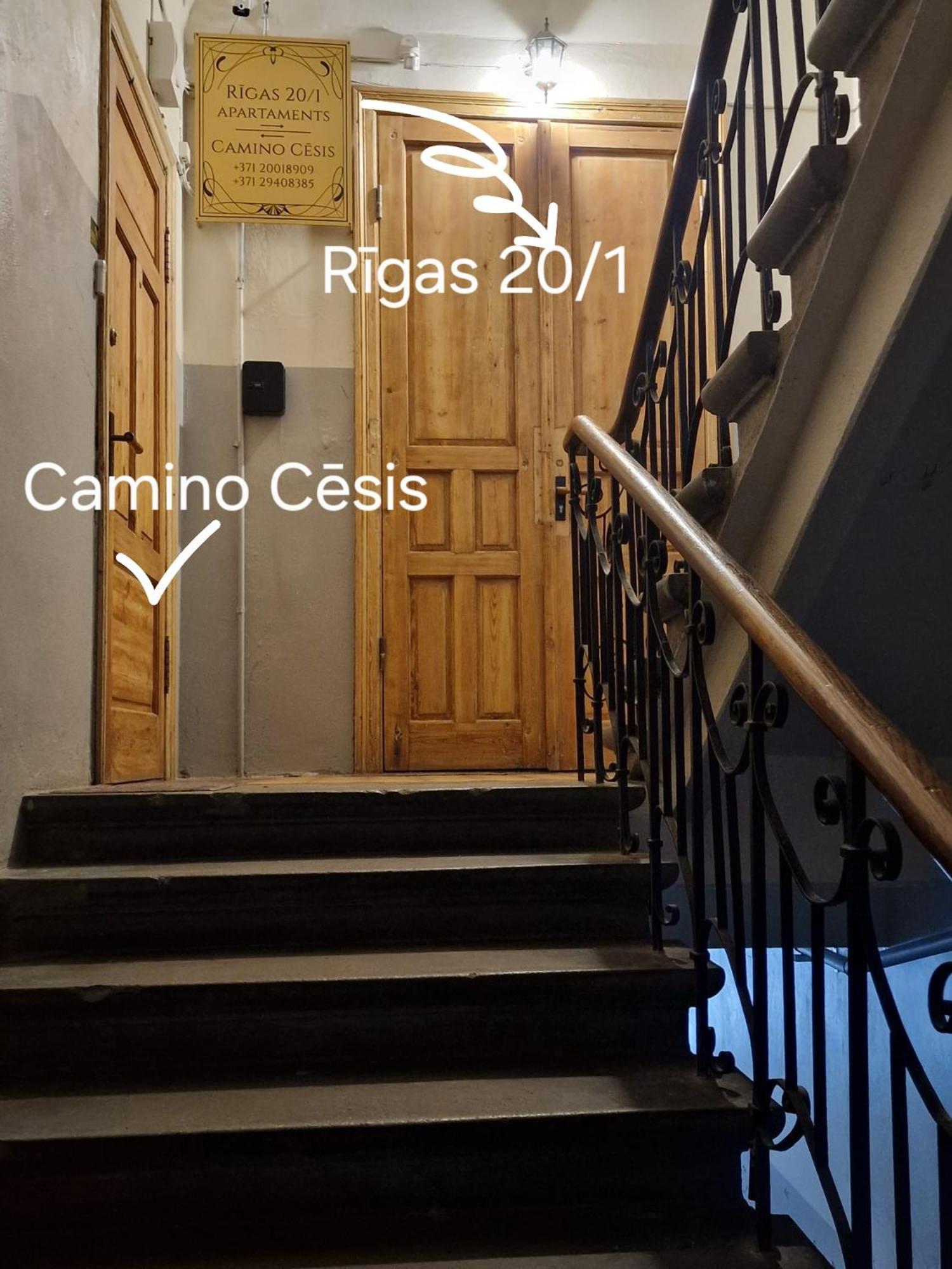 Rigas 20/1 Apartaments Cēsis Екстериор снимка